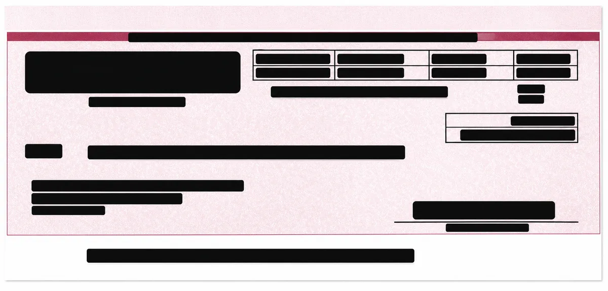 Privacy-safe payment-document visualization